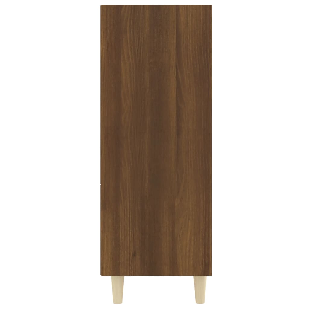 vidaXL Sideboard Brown Oak 69.5x32.5x90 cm Engineered Wood