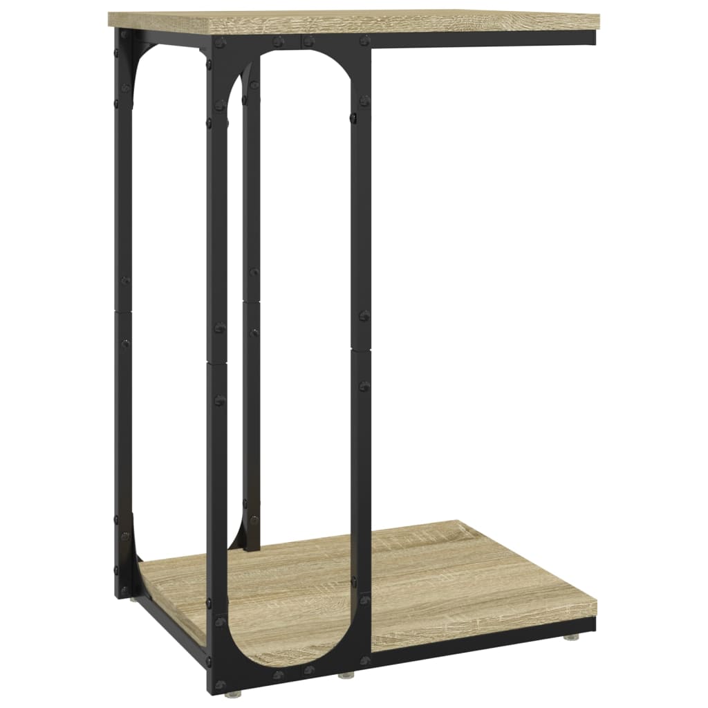 vidaXL Side Table Sonoma Oak 40x30x60 cm Engineered Wood