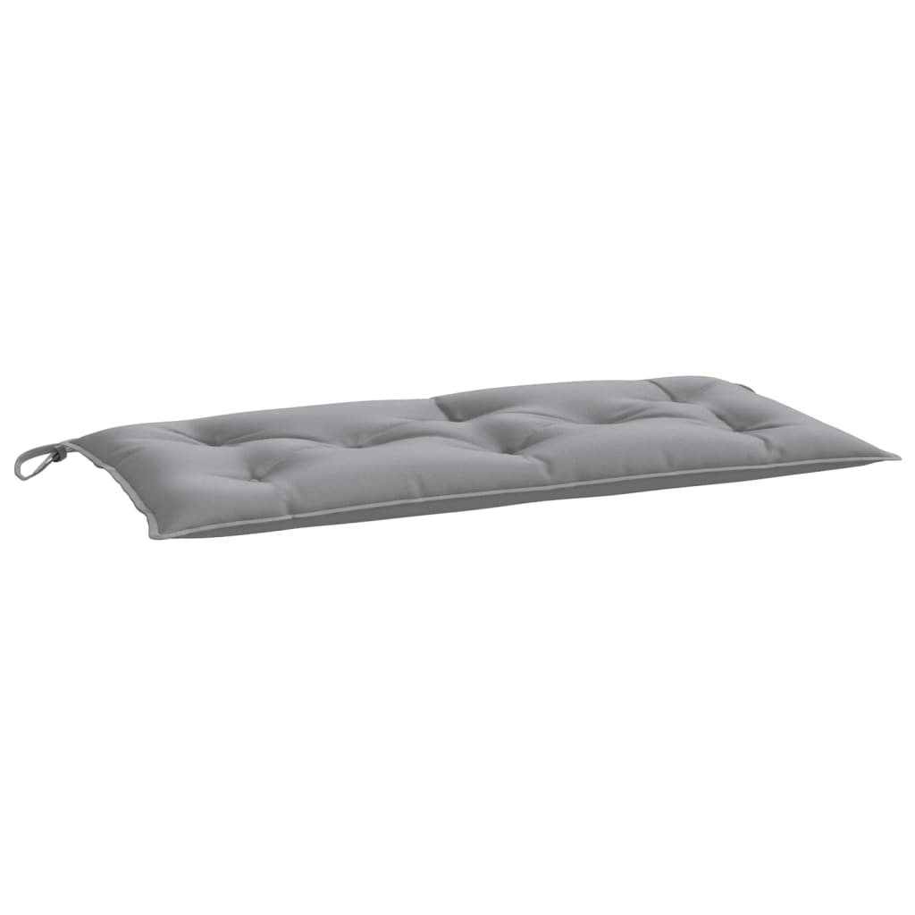 vidaXL Garden Bench Cushion Grey 100x50x7 cm Fabric | vidaXL.com.au