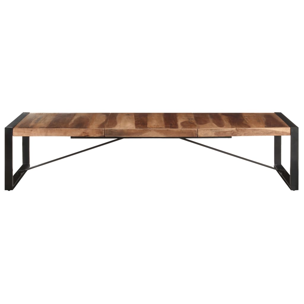 vidaXL Coffee Table 180x90x40 cm Solid Wood with Sheesham Finish