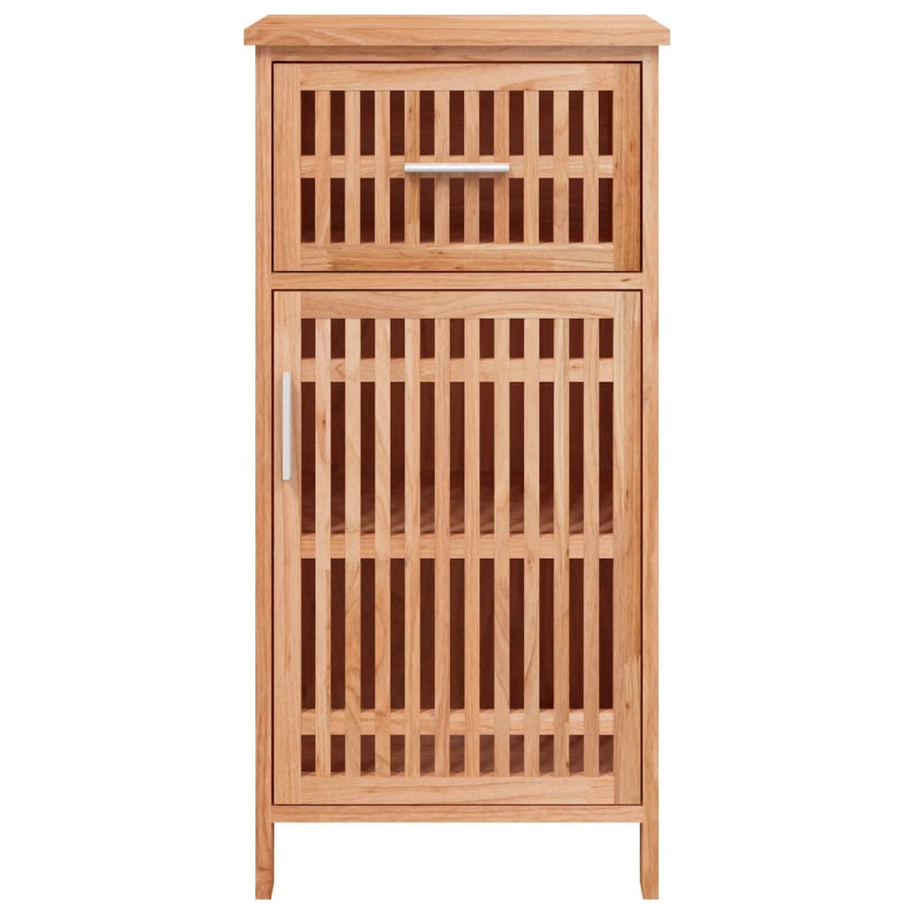 vidaXL Bathroom Cabinet 42x29x82 cm Solid Wood Walnut