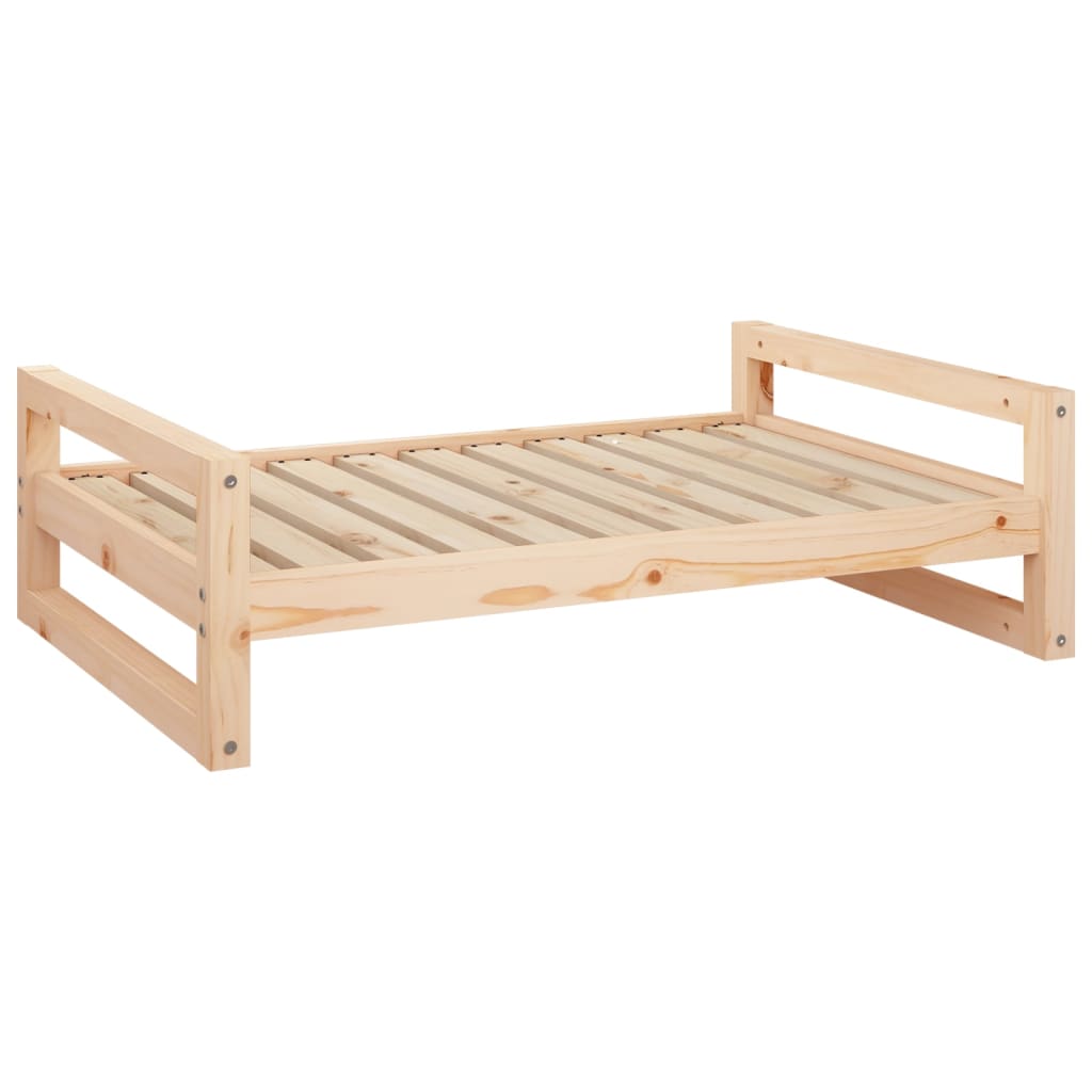 vidaXL Dog Bed 95.5x65.5x28 cm Solid Pine Wood