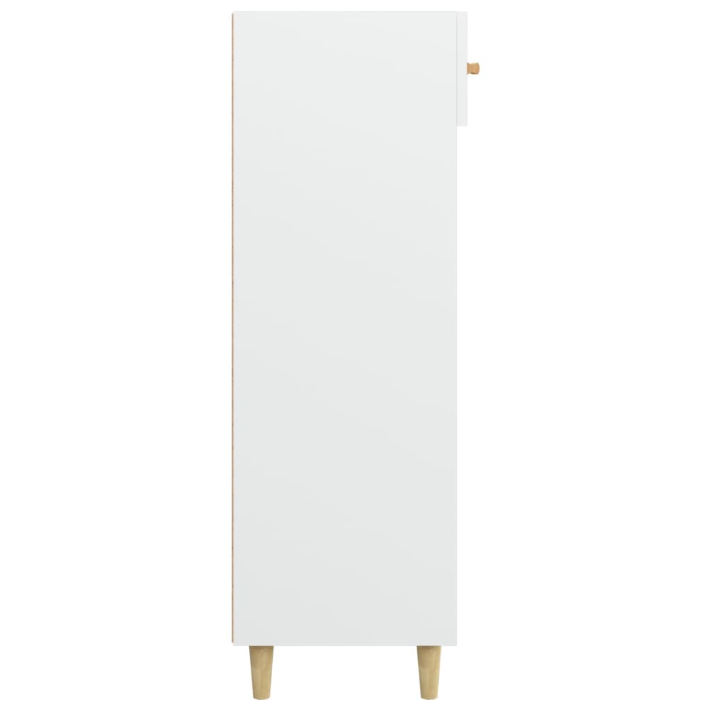 vidaXL Shoe Cabinet White 60x35x105 cm Engineered Wood