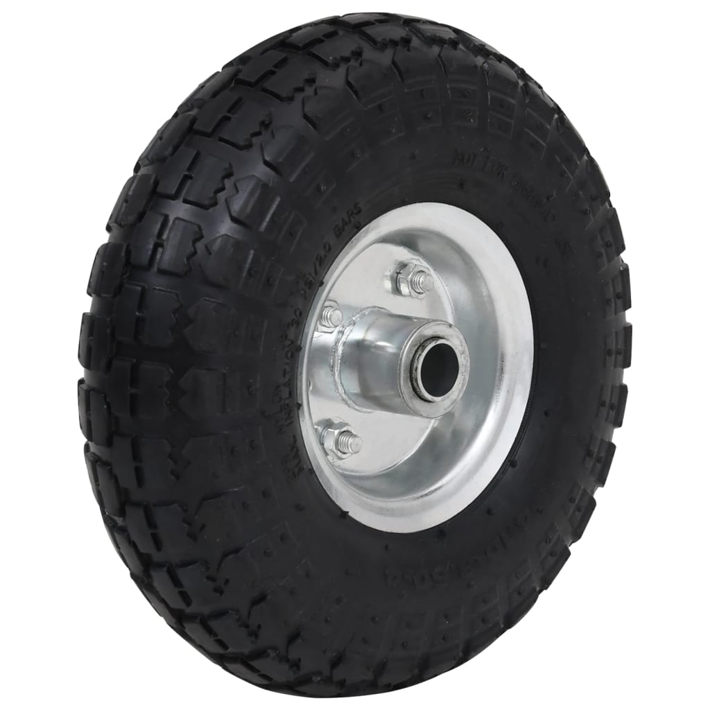vidaXL Sack Truck Wheels 4 pcs Rubber 4.10/3.50-4 (260x83)