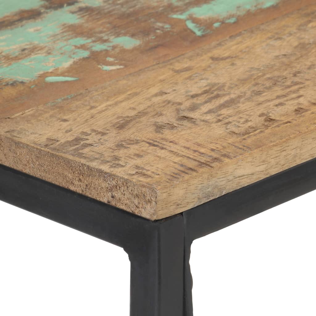 vidaXL Console Table 110x35x75 cm Solid Reclaimed Wood