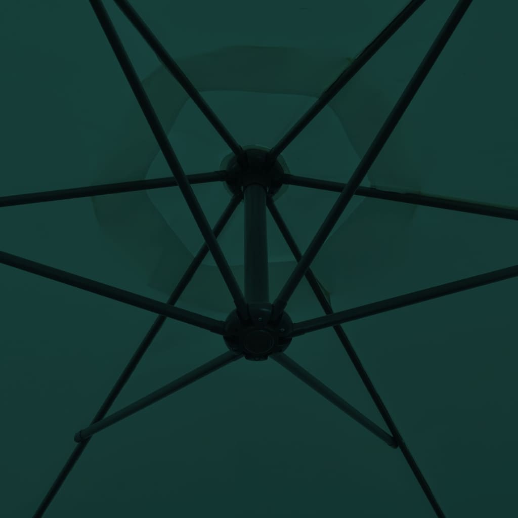 vidaXL Cantilever Umbrella 3 m Green