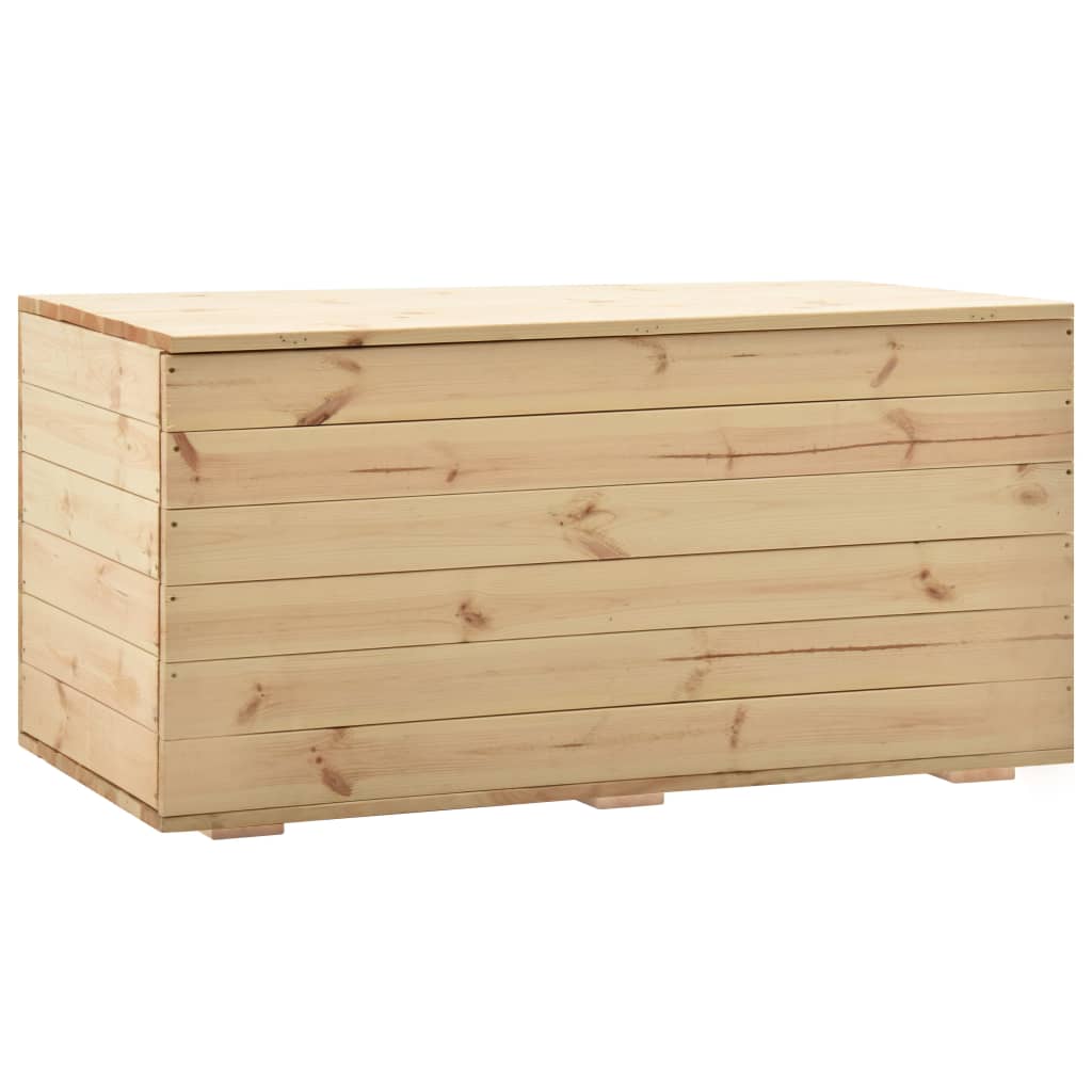 vidaXL Storage Box 120x63x60 cm Solid Pine Wood