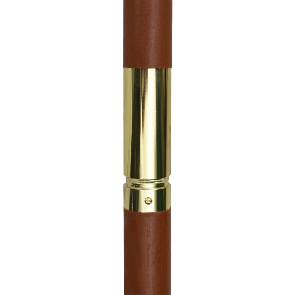 vidaXL Parasol 200x300 cm Wooden Pole Cream White
