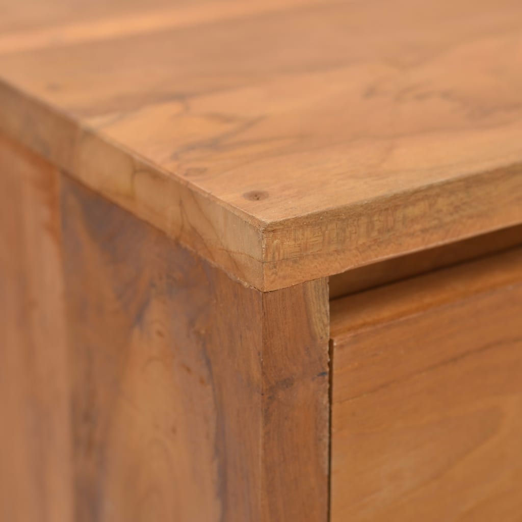 vidaXL Bedside Cabinet 20x35x50 cm Solid Teak Wood