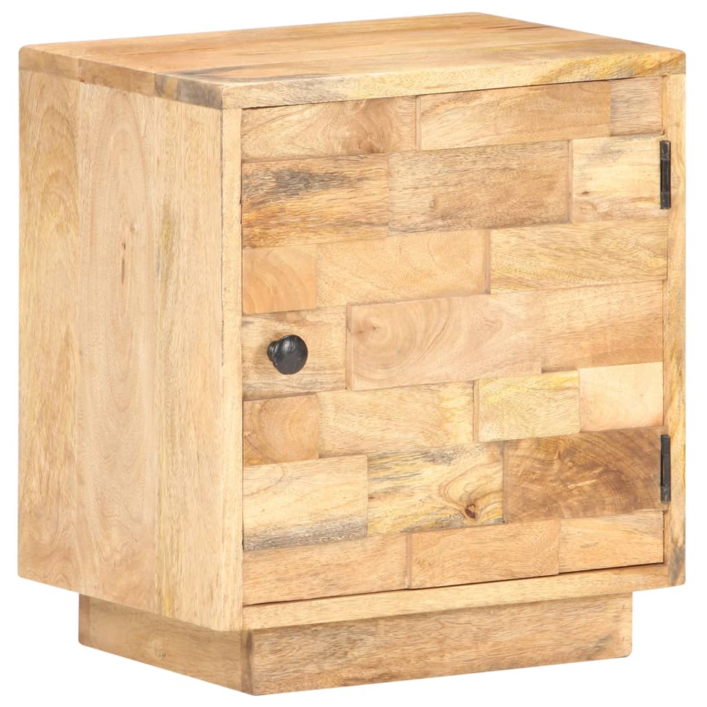 vidaXL Bedside Cabinet 40x30x45 cm Solid Mango Wood