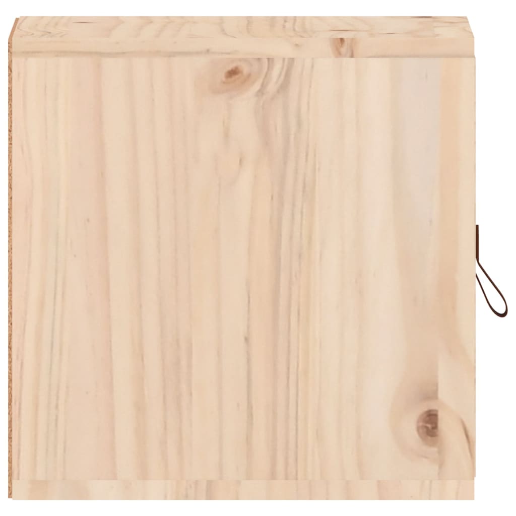 vidaXL Wall Cabinets 2 pcs 31.5x30x30 cm Solid Wood Pine