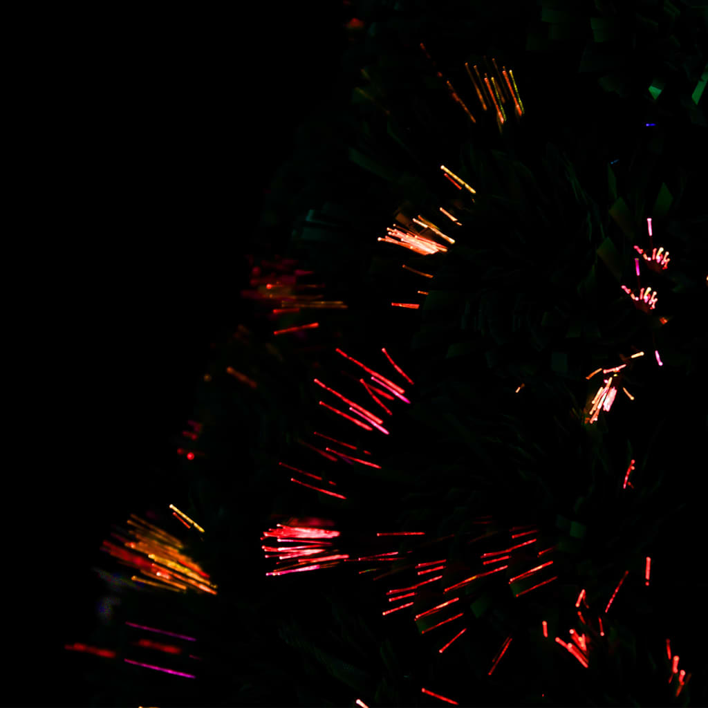 vidaXL Pre-lit Christmas Tree with Stand 64 cm Fibre Optic