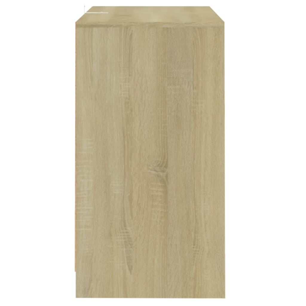 vidaXL Sideboards 2 pcs Sonoma Oak 70x41x75 cm Engineered Wood