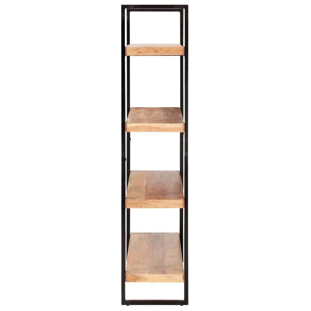 vidaXL 4-Tier Bookcase 160x40x180 cm Solid Acacia Wood
