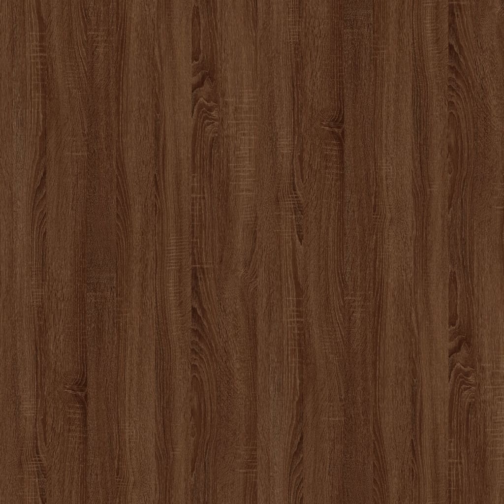 vidaXL Coffee Table Brown Oak 80x50x35 cm Engineered Wood