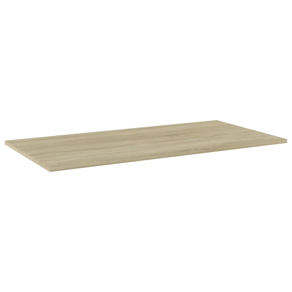 vidaXL Bookshelf Boards 8 pcs Sonoma Oak 80x30x1.5 cm Engineered Wood