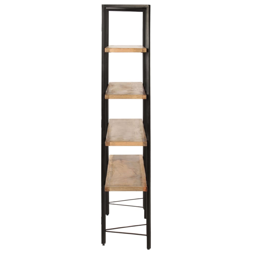 vidaXL 4-Tier Bookcase 160x35x160 cm Solid Mango Wood