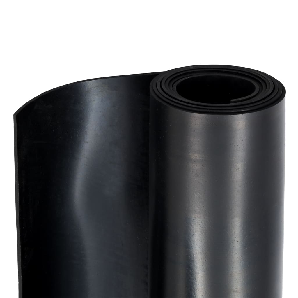 vidaXL Floor Mat Anti-Slip Rubber 1.2x2 m 3 mm Smooth
