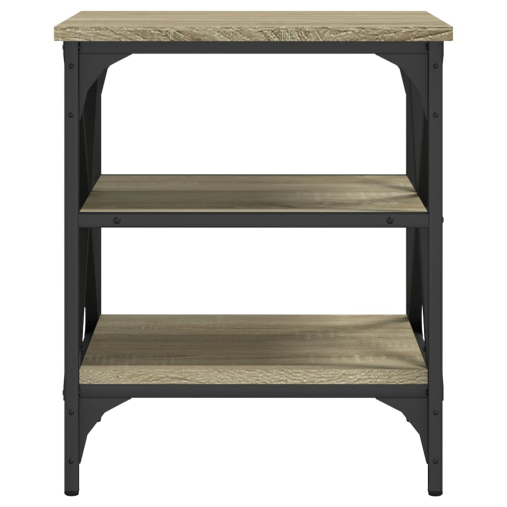 vidaXL Side Table Sonoma Oak 40x42x50 cm Engineered Wood