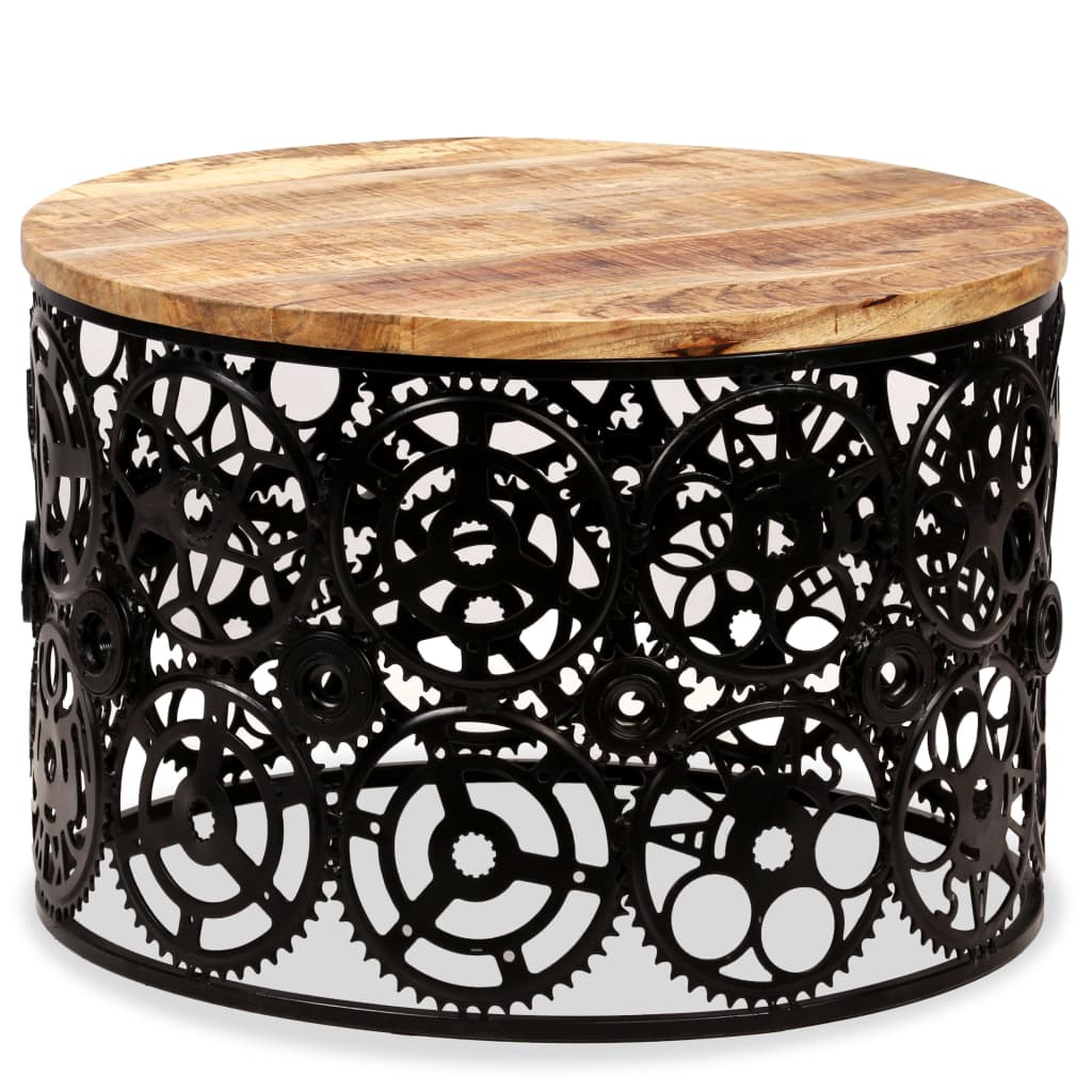 vidaXL Coffee Table Solid Mango Wood 60x40 cm