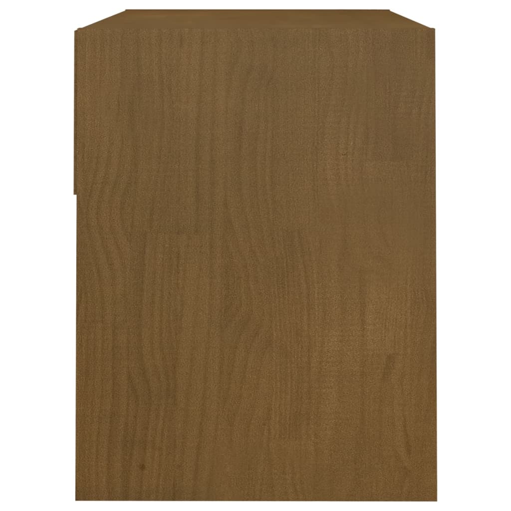 vidaXL Bedside Cabinets 2 pcs Honey Brown 40x31x40 cm Solid Pinewood