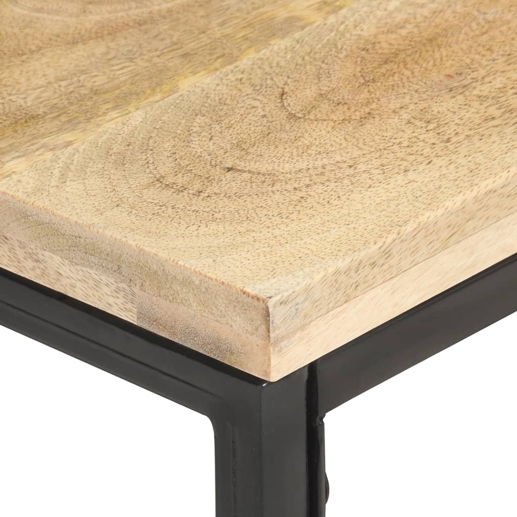 vidaXL Side Table 40x40x35 cm Solid Mango Wood