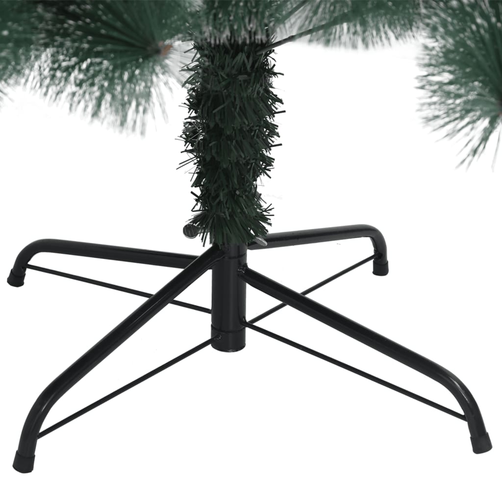 vidaXL Artificial Christmas Tree with Stand Green 210 cm PET