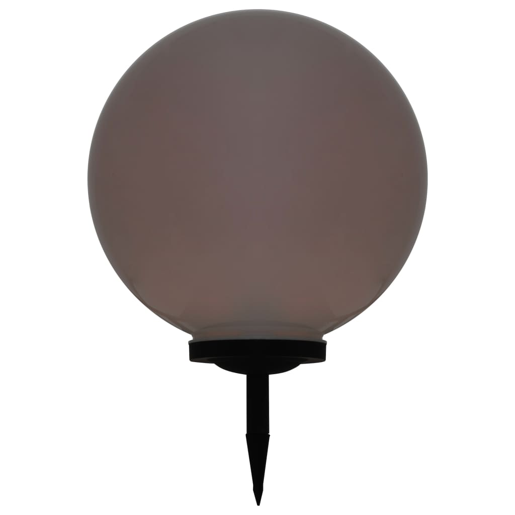 vidaXL Outdoor Solar Lamps 2 pcs LED Spherical 50 cm RGB