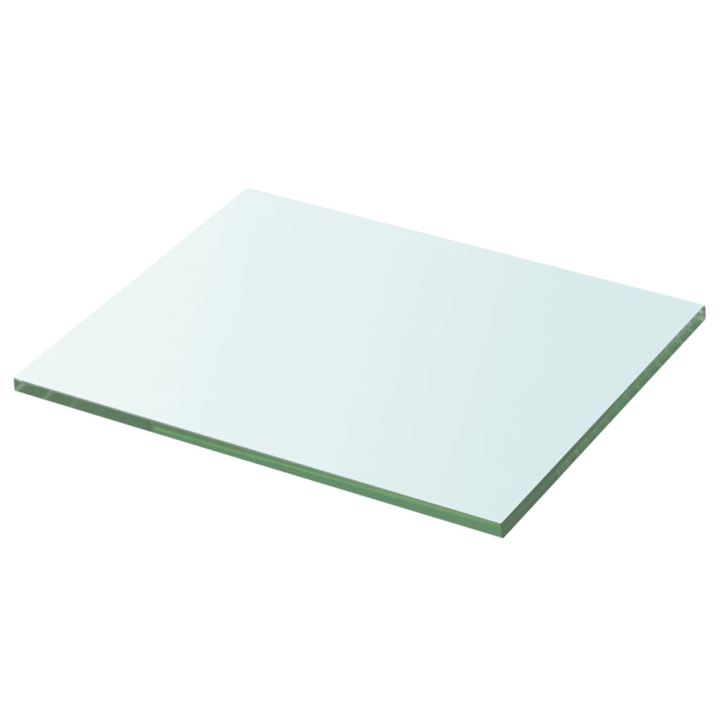 vidaXL Shelf Panel Glass Clear 20x25 cm