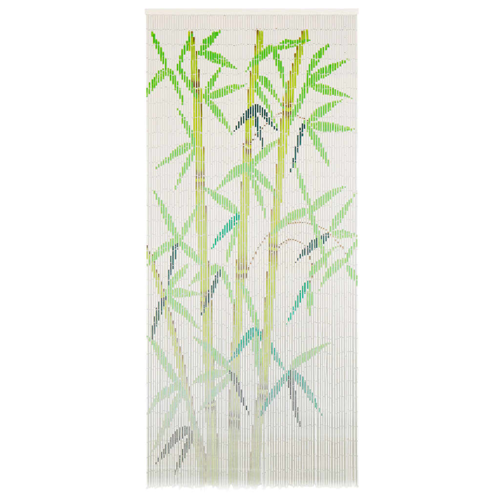 vidaXL Insect Door Curtain Bamboo 90x200 cm