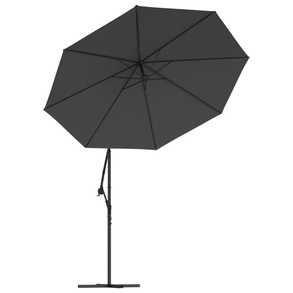 vidaXL Replacement Fabric for Cantilever Umbrella Anthracite 350 cm