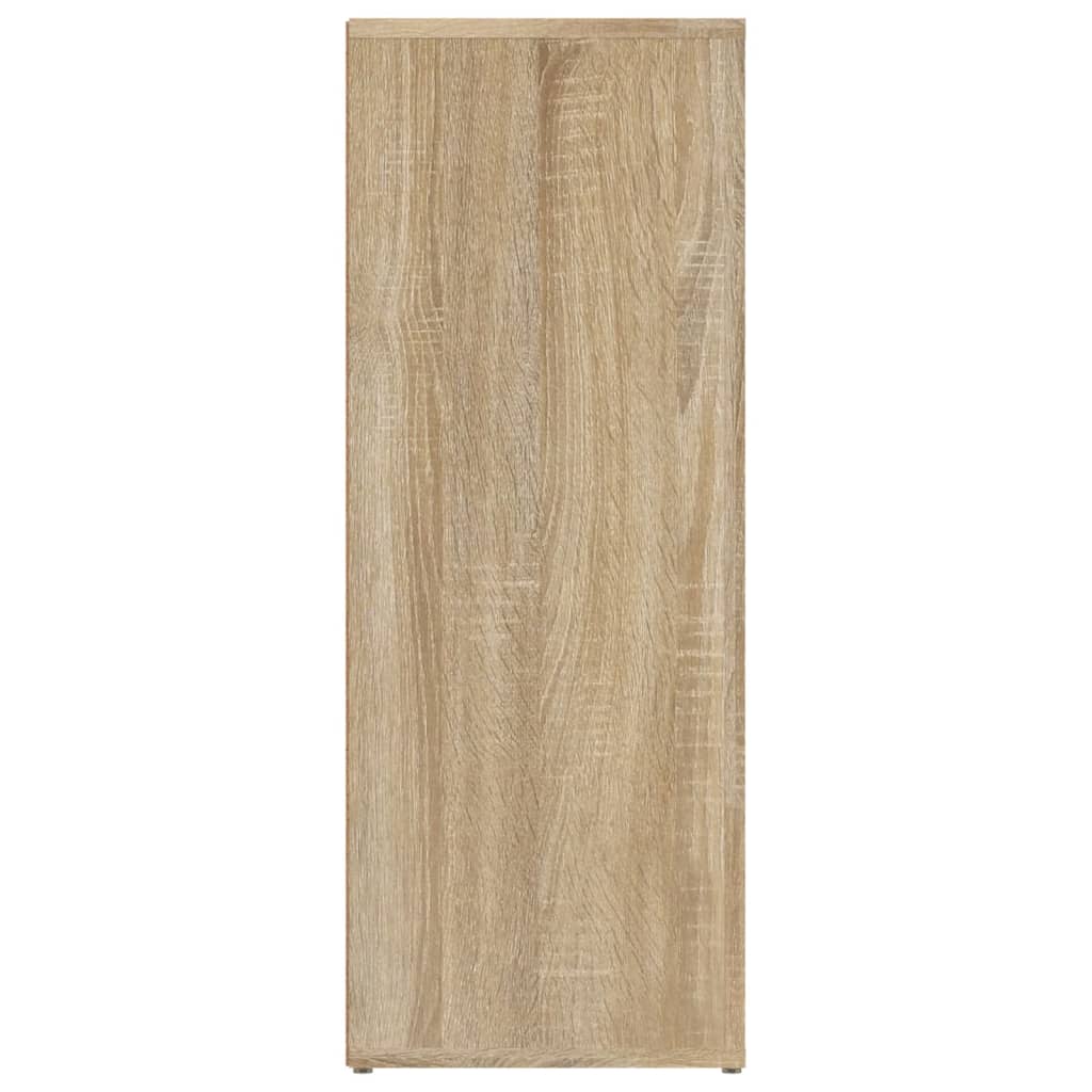 vidaXL Sideboard Sonoma Oak 80x30x80 cm Engineered Wood