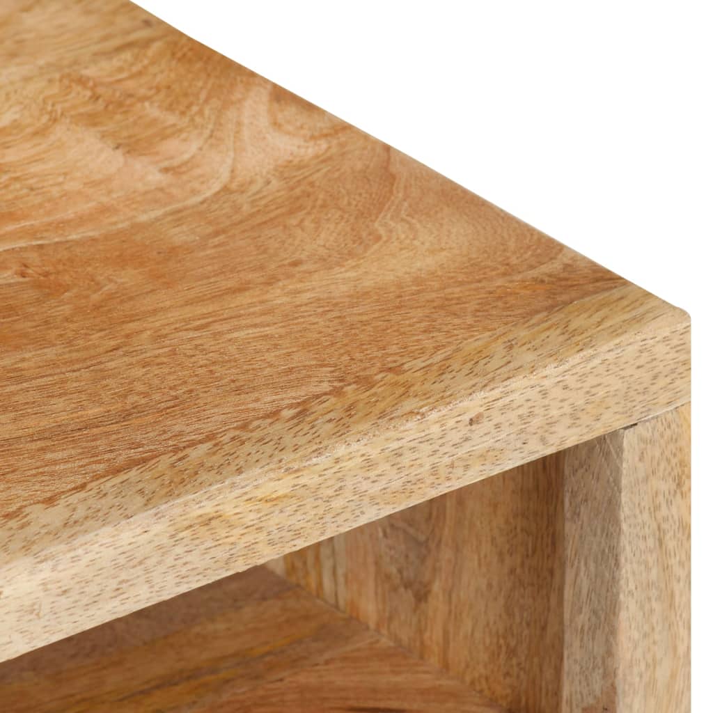 vidaXL TV Cabinet 110x30x40 cm Solid Mango Wood