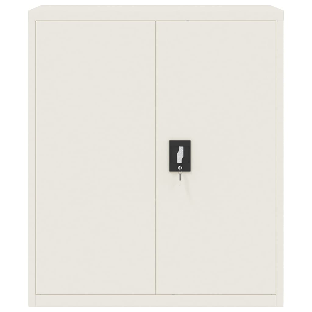 vidaXL File Cabinet White 90x40x105 cm Steel