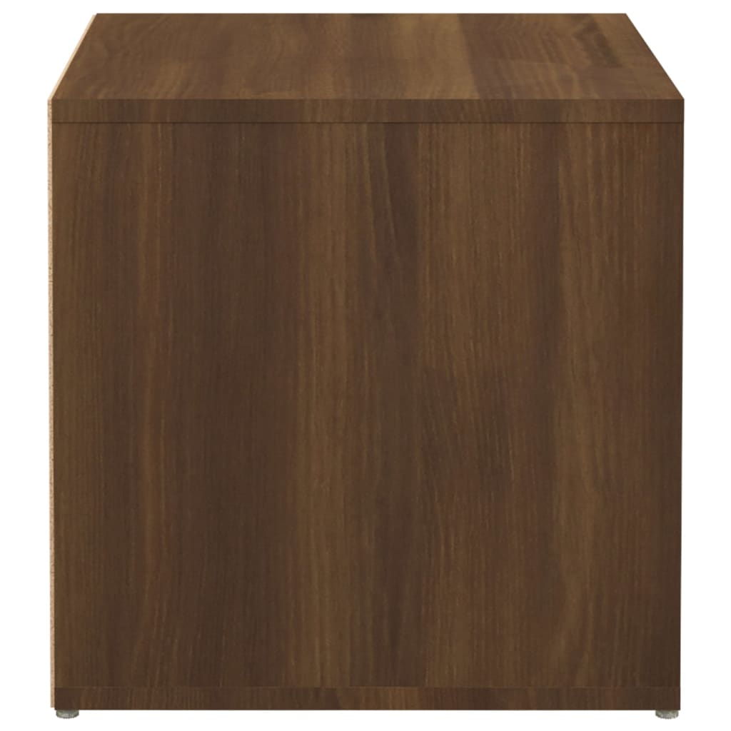 vidaXL Box Drawer Brown Oak 40.5x40x40 cm Engineered Wood