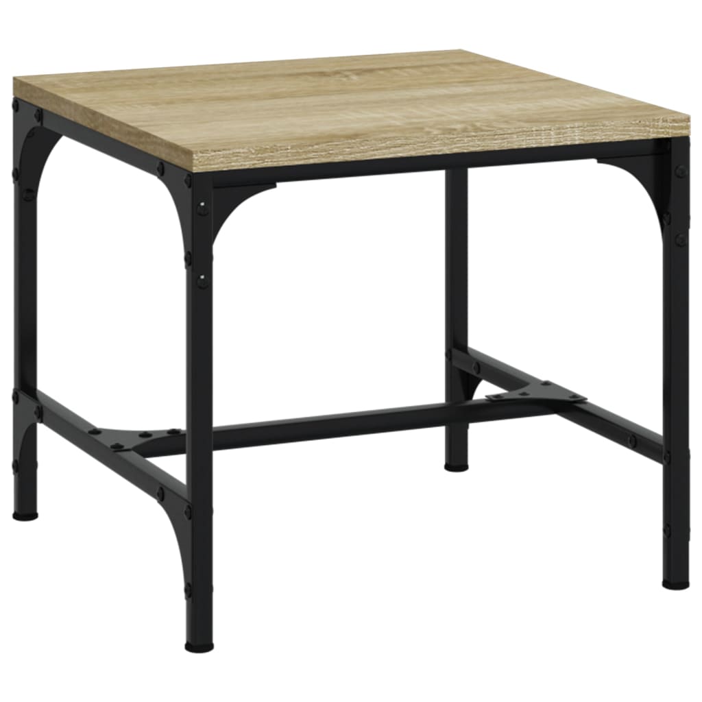 vidaXL Side Tables 2 pcs Sonoma Oak 40x40x35 cm Engineered Wood