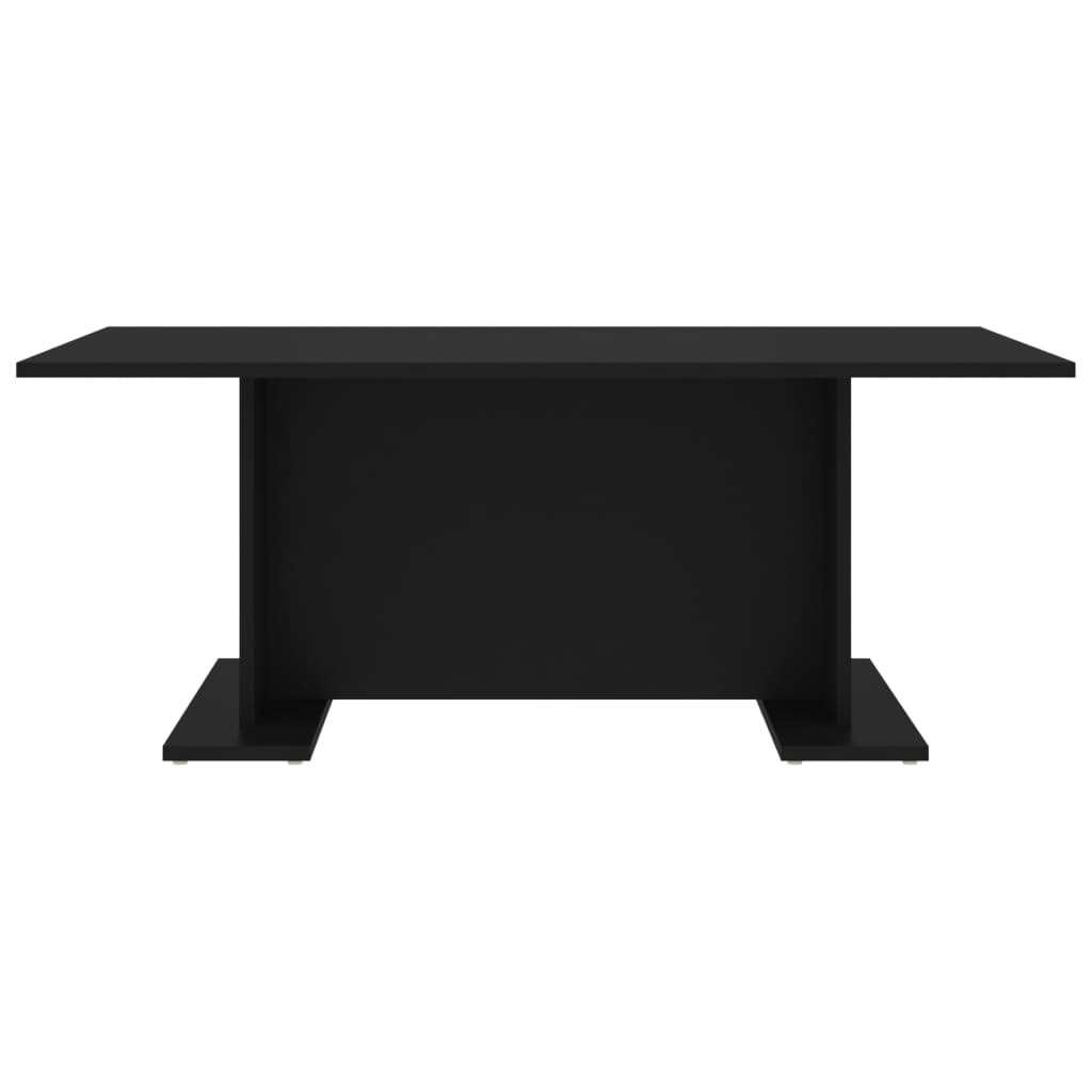 vidaXL Coffee Table Black 103.5x60x40 cm Engineered Wood